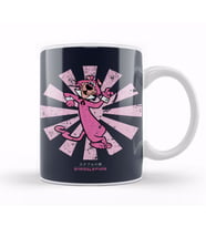 Snagglepuss Retro Japanese Kupa Bardak Porselen