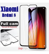 Xiaomi Redmi 8 Ekran Koruyucu Ekranı Tam Kaplayan Kenarları Kırılmaya Dayanıklı Cam Koruyucu