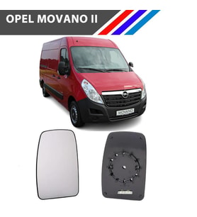 Opel Movano 2 Kasa Sağ Dış Ayna Camı Yolcu Tarafı 2002-2008