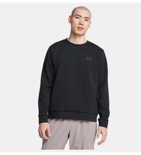 Under Armour UA Unstoppable Fleece Erkek Sweatshirt (Siyah)