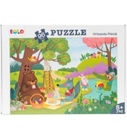 Eolo 96 Parça Puzzle Ormanda Piknik 5+