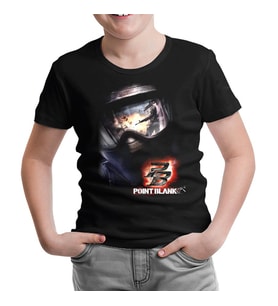 Point Blank Siyah Çocuk Tshirt