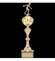 ODAK KUPA - Figürlü Kupalar - Bowling Kadın Figürlü Kupalar FG-061 B - 46 cm