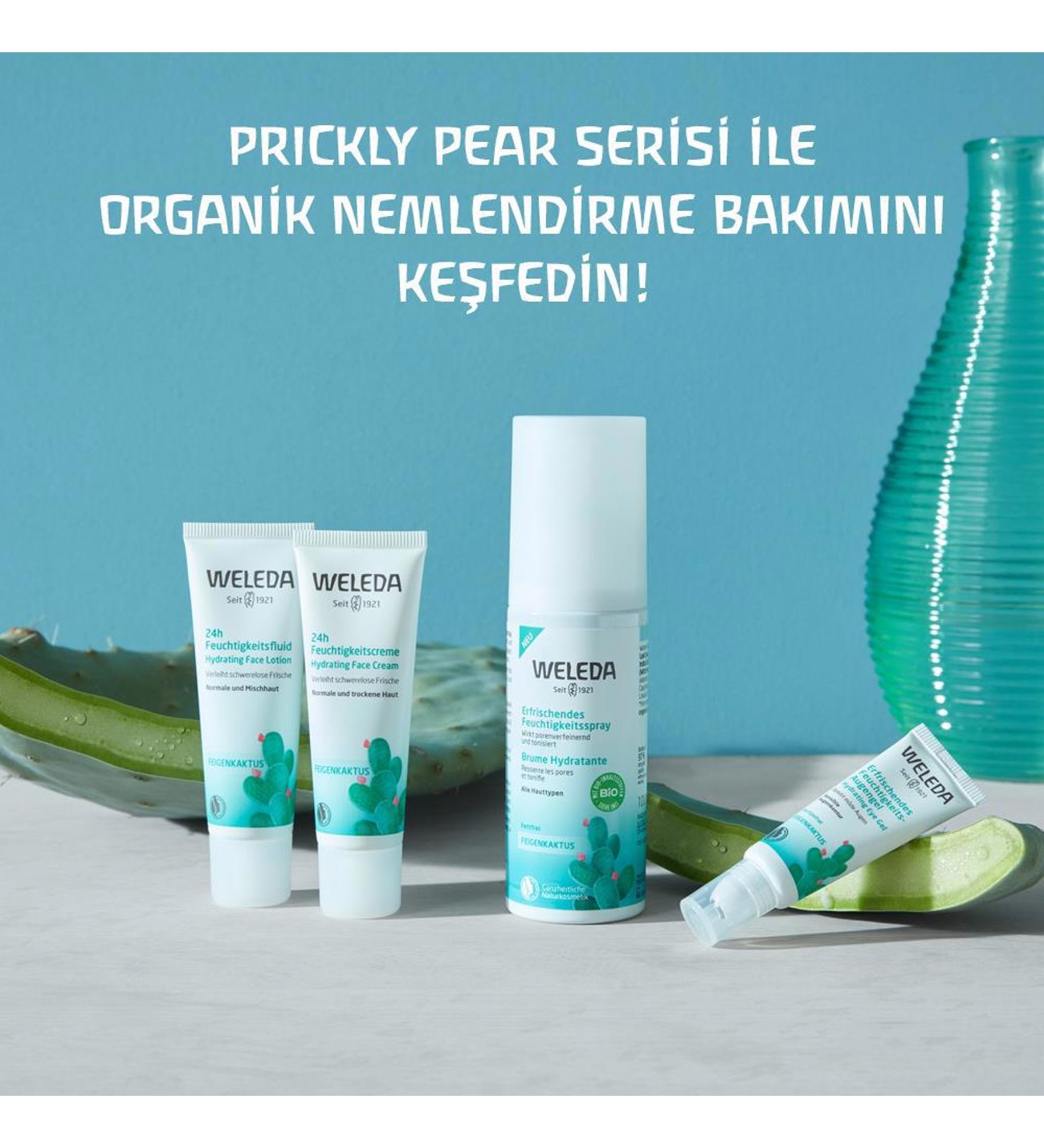 Weleda Kakts 24h Nemlendirici Yz Losyonu 30 ml