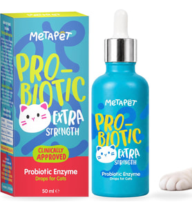 Kedi Probiyotik Enzim Damla 50 ml, Sindirim ve Bağırsak Desteği