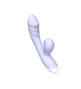 Emişli Curved Rabbit Vibratör Mor