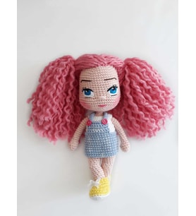 Lolipop Bebek Amigurumi Organik Oyuncak