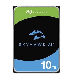 10 TB SEAGATE 3.5 SKYHAWK AI SATA 7200RPM 256MB 7/24 GUVENLIK ST10000VE001 (5 YIL RESMI DIST GARANTI