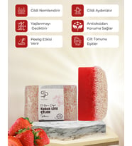 Pure and Shine EL YAPIMI DOĞAL KABAK LİFLİ ÇİLEK SABUNU