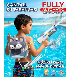 Çantalı Su Tabancası Müzikli Işıklı