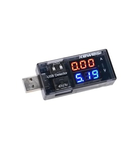 Çift Usb Voltmetre Akım Ölçüm Aleti, Güç ve Akım Takibi