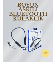 Uzun Süreli Kullanım İçin – Kablosuz Boyun Bantlı Kulaklık, 50 Saat Batarya