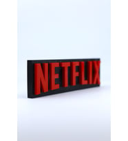 Netflix - 3 Boyutlu Tabela - 18cm x 5.5cm x 1.5cm