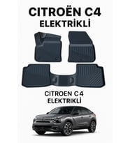 Citroen C4 Elektrikli 3D Oto Paspas Premium