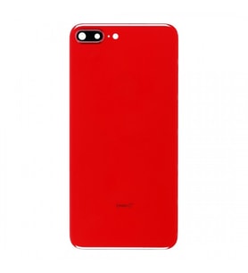 Apple iPhone 8 Plus Uyumlu Arka Kapak Cam Kamera Camsız Orijinal Kalite (Kırmızı)