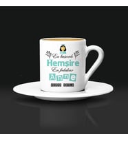 Hemşire Annelere Hediye Türk Kahvesi Fincanı
