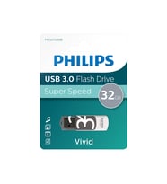 PHILIPS FM32FD00B, 32GB, USB 3.0, Vivid, Gölge Grisi, Flash Disk