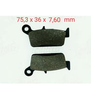 LİFAN PONY 100 ARKA FREN DİSK BALATASI FA131/2
