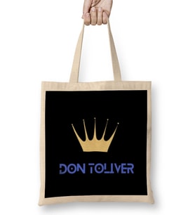Don Toliver LOGO Bez Çanta Uzun Saplı