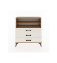 Arges Şifonyer 2 Raflı 3 Çekmeceli 88x30x96 Çam-Aytaşı