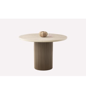 Açılır Yuvarlak Hilton Mdf Masa Mutfak,Salon,Yemek Odası Masası