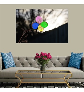 Miyrem Exclusive Serie"  Renk ve Yapraklar Kanvas Tablo