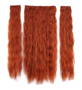 Fiber Sen Kabarık Daalı Yarım Ay + 2 Yan Çıt Çıt / Bakır