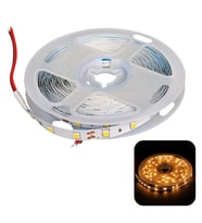 ZMR ZMR-601 3000K 12 Volt Tek Çipli 2835 İç Mekan Silikonsuz 60 Led 5 Metre Şerit LED