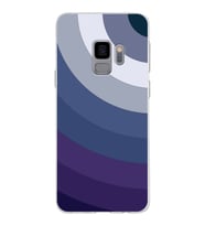 Samsung Galaxy S9 Kapak Renk Cümbüşü Tasarımlı Şeffaf Silikon Kılıf