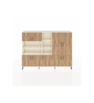 Arges Dolap 14 Raflı 9 Kapaklı 220x30x163 Aytaşı-Çam/Aytaşı