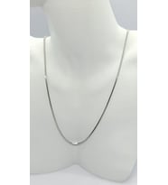 Serpent Shine – Silver Snake Chain Kolye