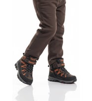 Ayakmod Füme Turuncu Polarlı Kaymaz Erkek Çocuk Outdoor Bot 2301 F