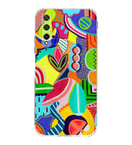PrintiFy Honor 20 ile Uyumlu Retro Color 6  Kamera Korumalı Şeffaf  Kılıf