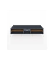 Kronos TV Ünitesi 2 Raflı Tek Çekmeceli  220x59x51 Antrasit-Çam/Antrasit