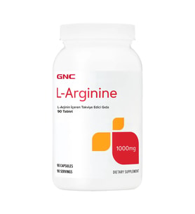 GNC L-Arginine – 90 Tablet
