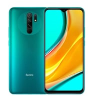 Redmi 9 Kasa Arka Pil Batarya Kapağı Yeşil
