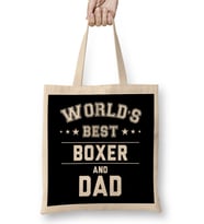 Fathers Day World's Best Brewer And Dad Bez Çanta Uzun Saplı