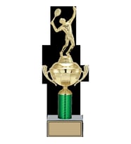 ODAK KUPA - Figürlü Kupalar - Tenis Erkek Figürlü Kupalar FG-050 C - 38 cm