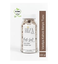 DOĞAL YAĞ İÇERİKLİ VANİLYA KAHVE BANYO TUZU 150 GR