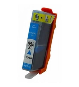 Hp 655XL Mavi İthal Muadil Kartuş 4615 4625 5525 3525 6625