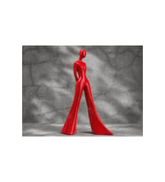 Soyut Kadın Figürü – 23 CM Modern Heykel, Dekoratif Biblo