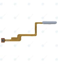 Xiaomi Mi 11T UyumluParmak İzli Açma Kapama On Off Power 21081111RG (Beyaz)