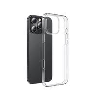 Vendas iPhone 16 Pro Max Kılıf Zore Süper Silikon Kapak (Şeffaf)