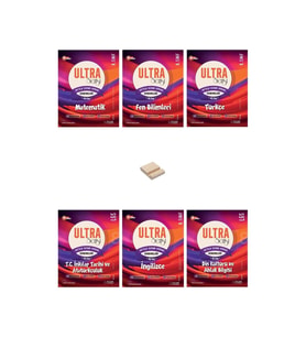 LGS 8. Sınıf Ultra Tüm Dersler (M-F-T-İ-D-İ) Haftalık Kazanım Kavrama Denemeleri 6lı Set