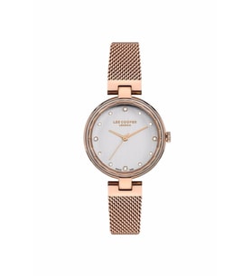 Lee Cooper Lc07246.430 Quartz Hasır Rose Gri Kadran 34 mm Kadın Kol Saati
