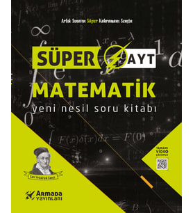 Armada Yayınevi YKS AYT Matematik Süper Soru Kitabı Yeni Nesil