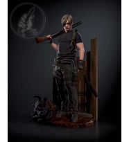 Resident Evil Leon Kennedy 30CM 3D Figür (Silver)