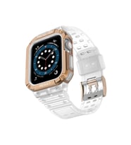 Watch 42mm Kr401 Silikon Kordon (saat Değildir) - Beyaz-rose