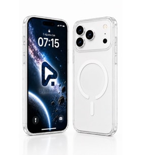 iPhone 17 Pro Max Şeffaf Mika Sararmaz Sert Magsafe Kılıf