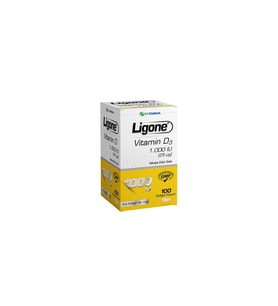 Ligone Vitamin D3 1.000 IU 100 Softgel